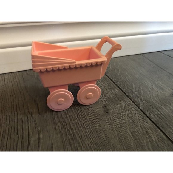 Vintage Playskool Pink Dollhouse Furniture - Picture 5 of 8